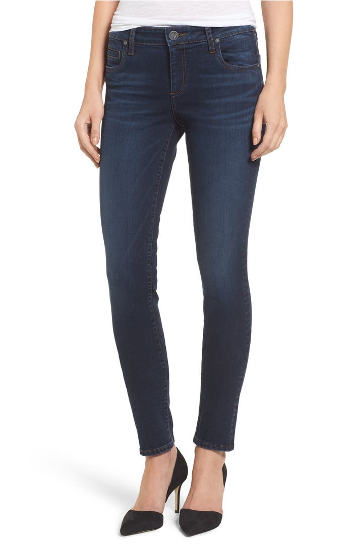 KUT from the Kloth Diana Curvy Fit Skinny Jeans (Model) | Nordstrom