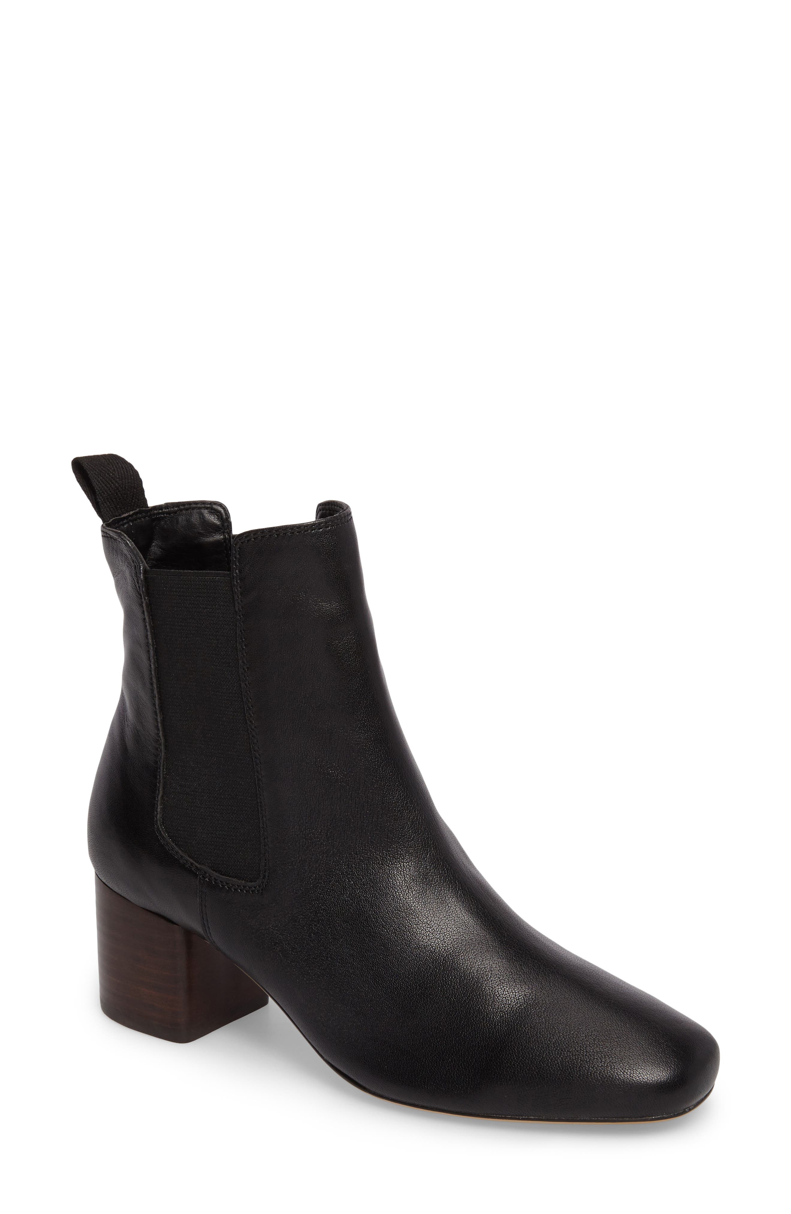 Tony Bianco Alby Chelsea Bootie In Black Nappa Leather | ModeSens