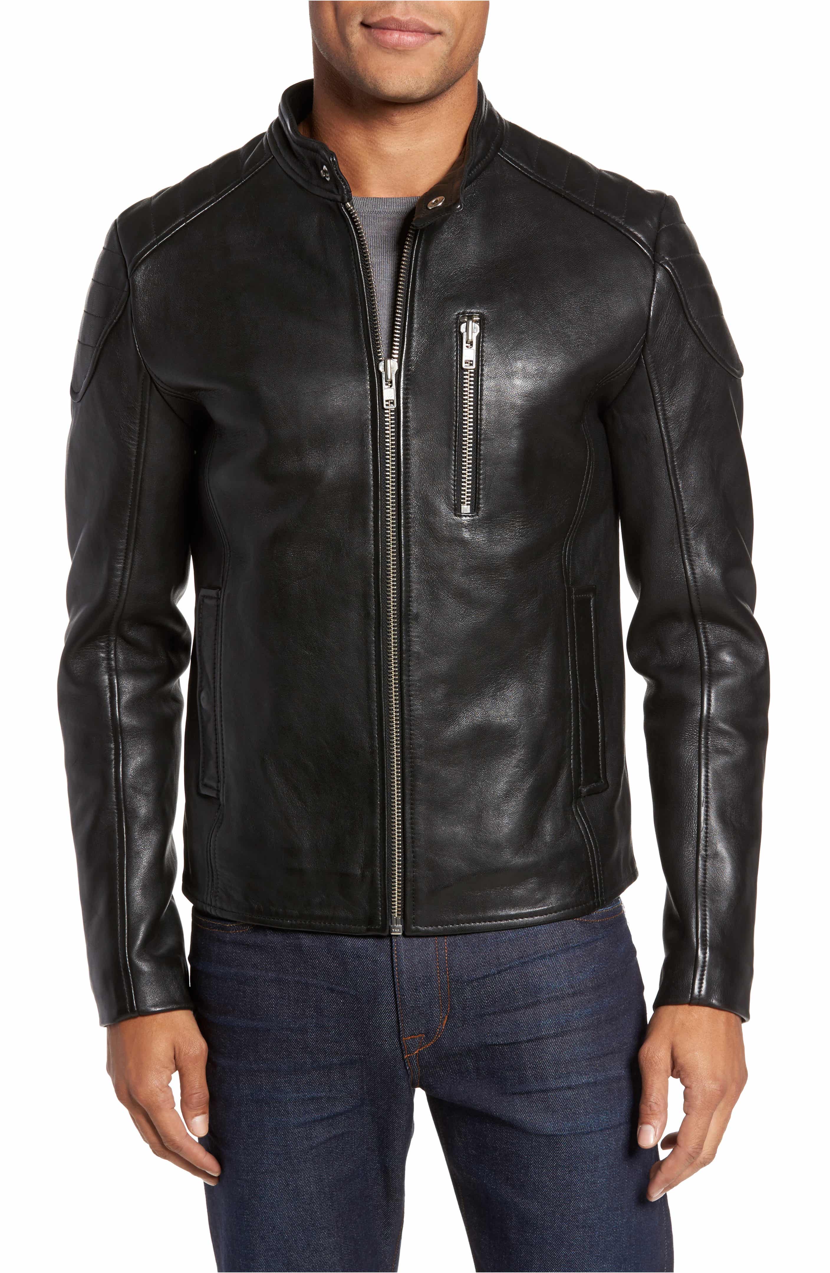 LAMARQUE Leather Moto Jacket | Nordstrom