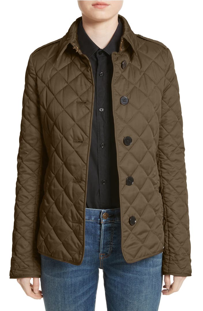 Burberry Frankby Quilted  Jacket  Nordstrom