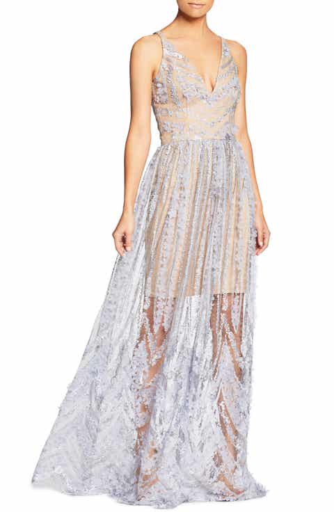 Dress the Population Chelsea Lace A-Line Gown