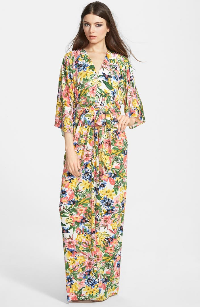 Filtre Print Kimono Maxi Dress | Nordstrom