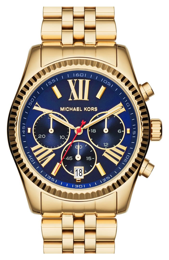 Michael Kors 'Lexington' Chronograph Bracelet Watch, 38mm | Nordstrom