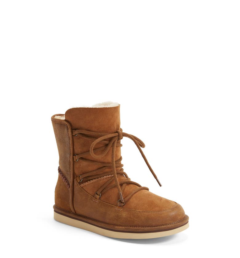 UGG® Lodge Water Resistant Lace-Up Boot (Women) | Nordstrom