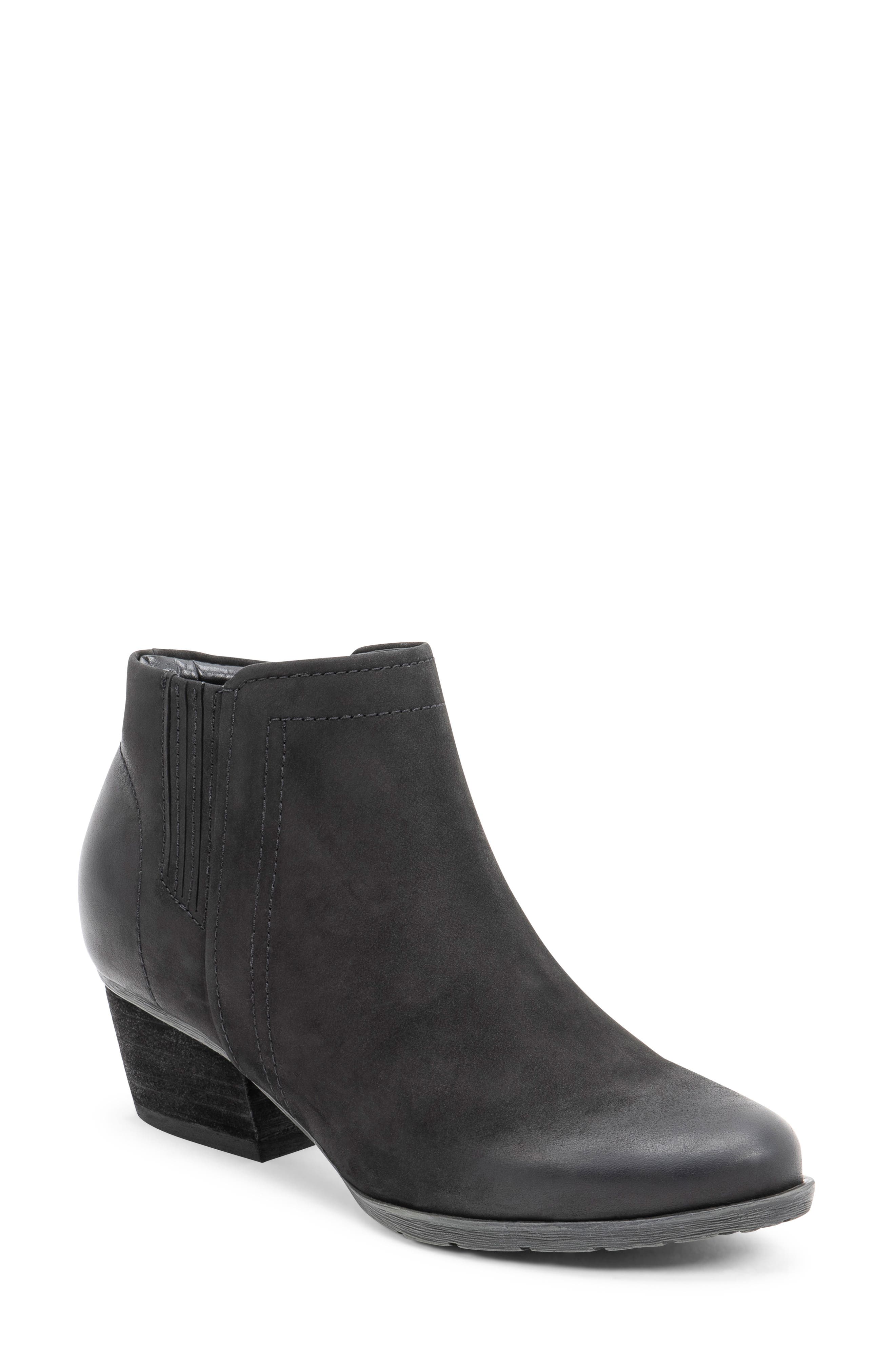 low black leather boots