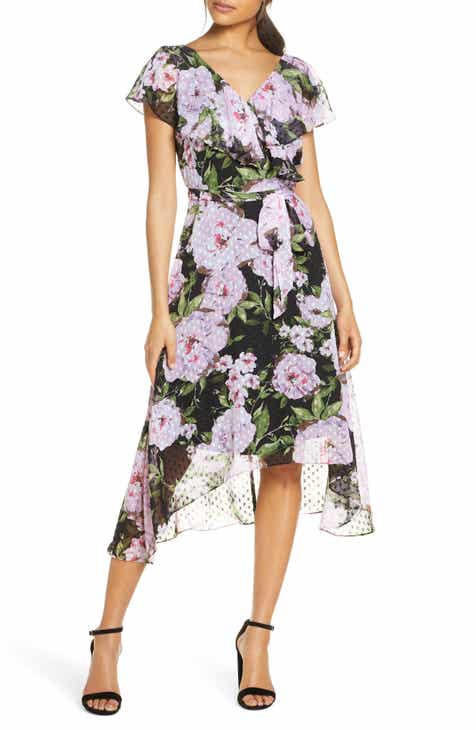 floral chiffon dress | Nordstrom