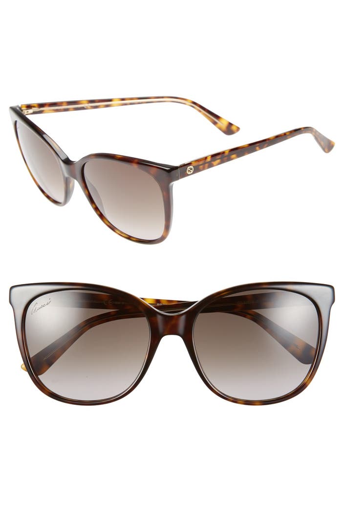 Gucci 56mm Cat Eye Sunglasses | Nordstrom