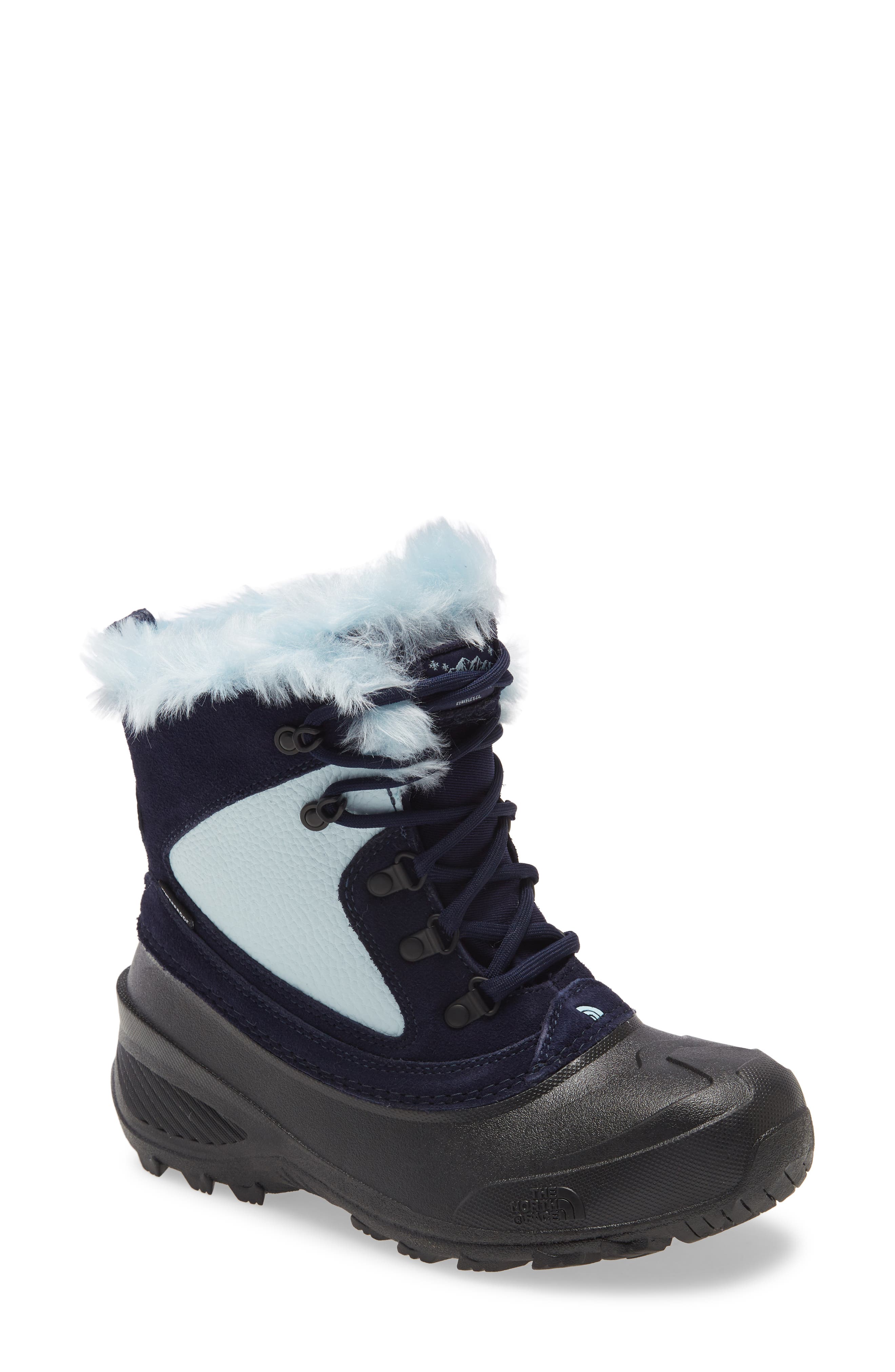 north face girls shoes