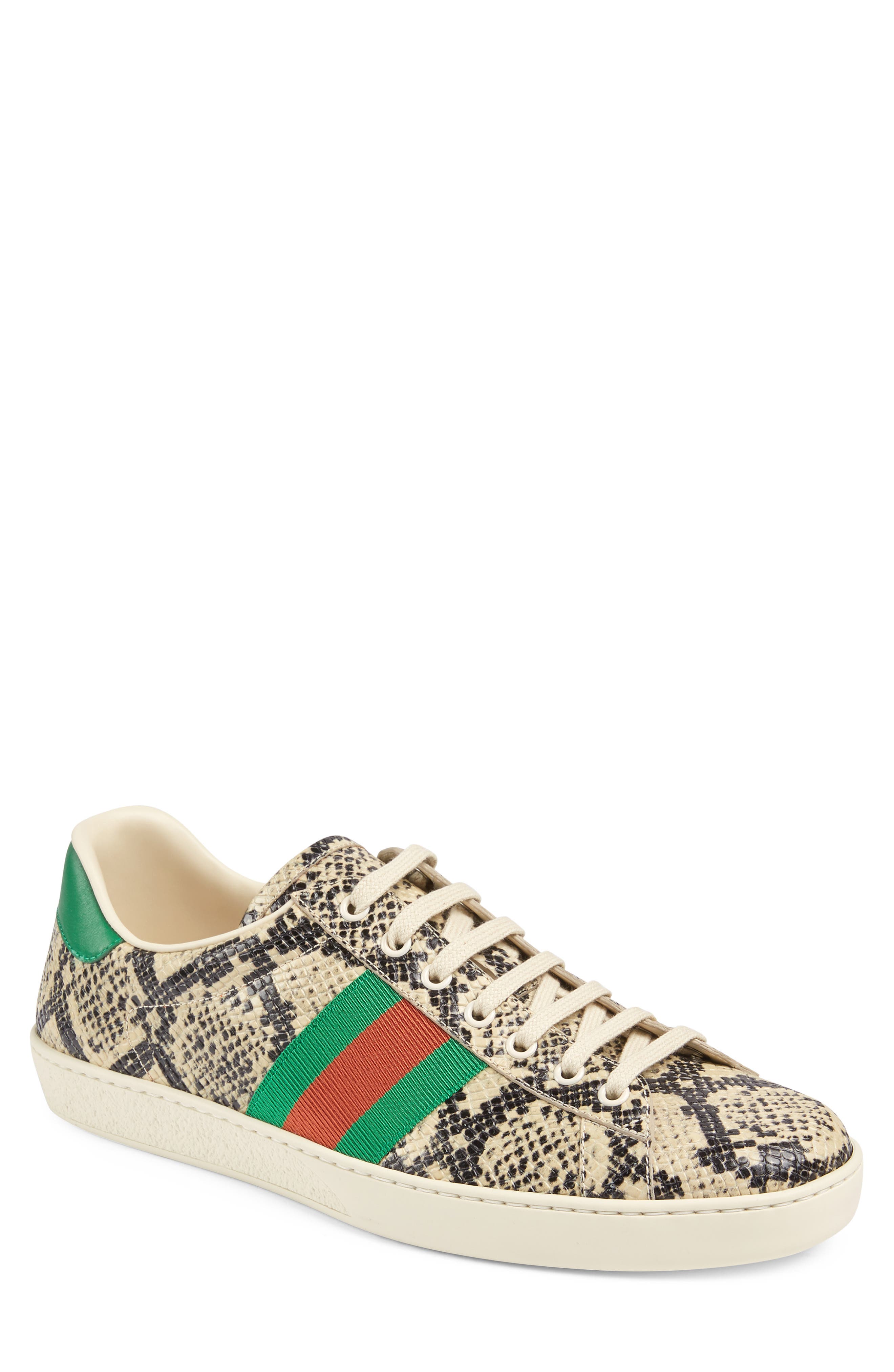 gold gucci sneakers mens