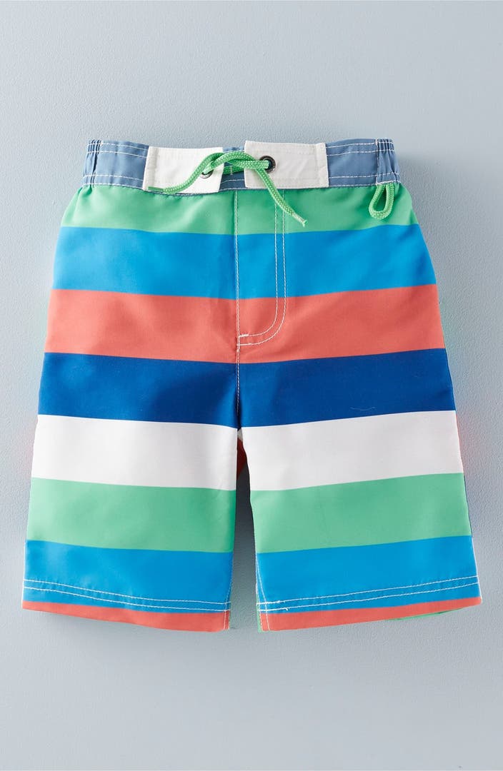 Mini Boden 'Surf' Print Swim Shorts (Toddler Boys, Little Boys & Big ...