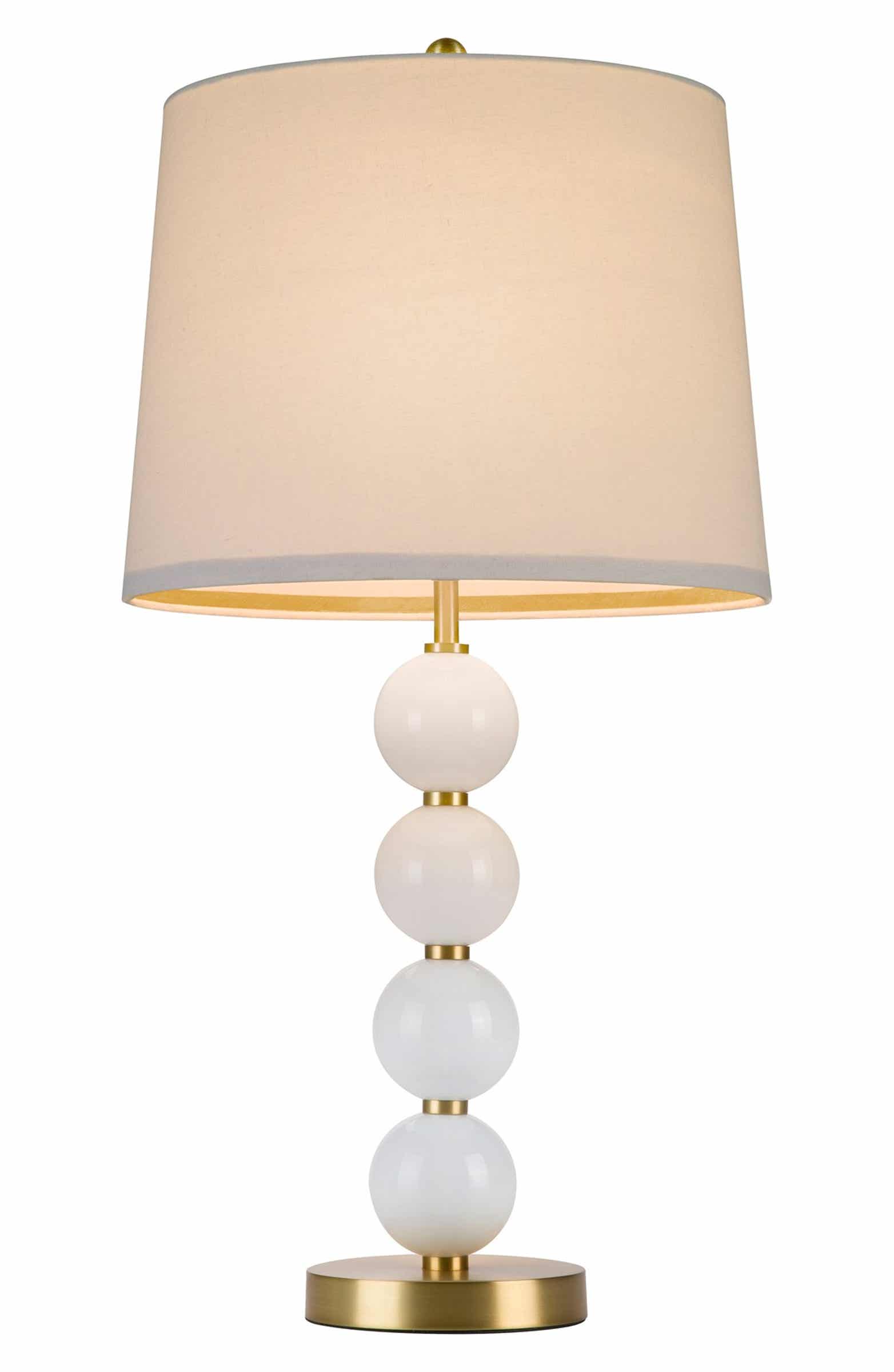 Bedroom Dreams: Stacked Ball Table Lamp