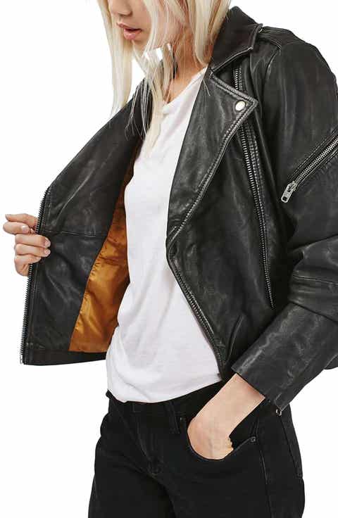 Leather Coats & Jackets for Women | Nordstrom | Nordstrom