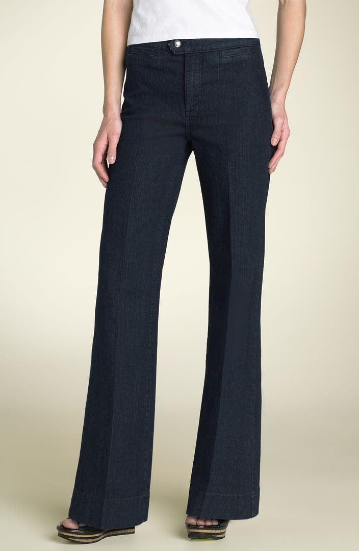 NYDJ Wide Leg Trouser Jeans (Petite) | Nordstrom
