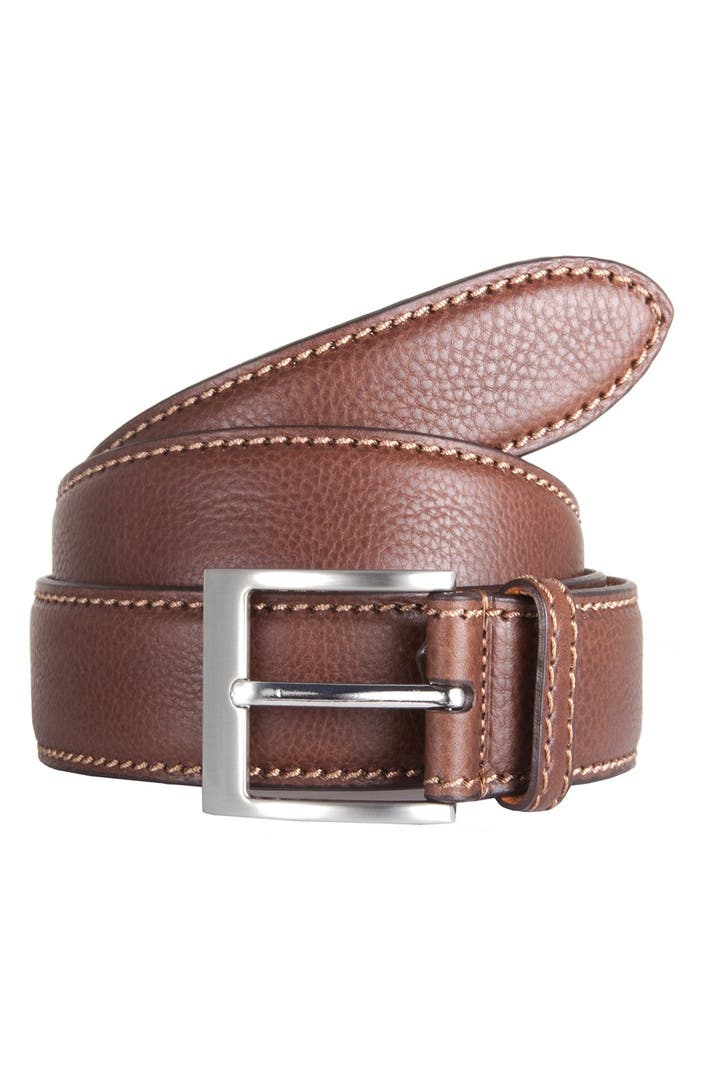 Trafalgar 'Brandon' Leather Belt | Nordstrom