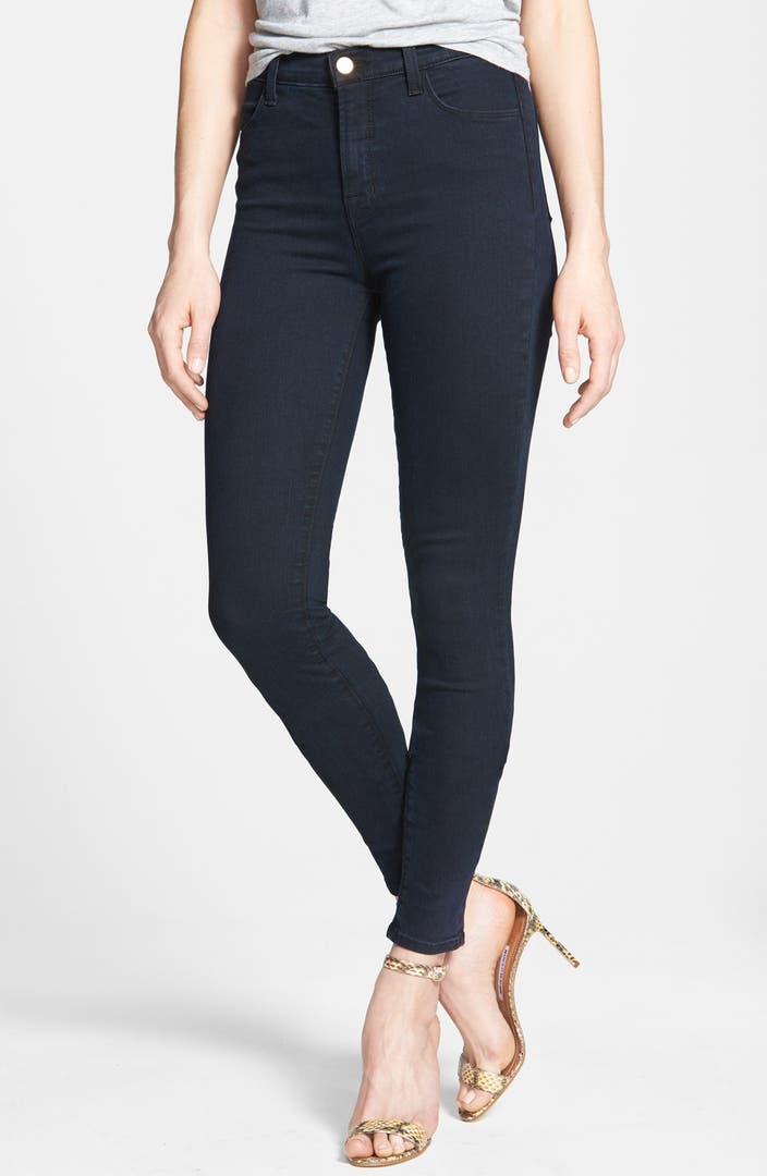 J Brand 2311 Maria High Waist Super Skinny Jeans (Photo Ready Blue Bird ...