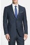 Peter Millar Classic Fit Navy Windowpane Suit | Nordstrom