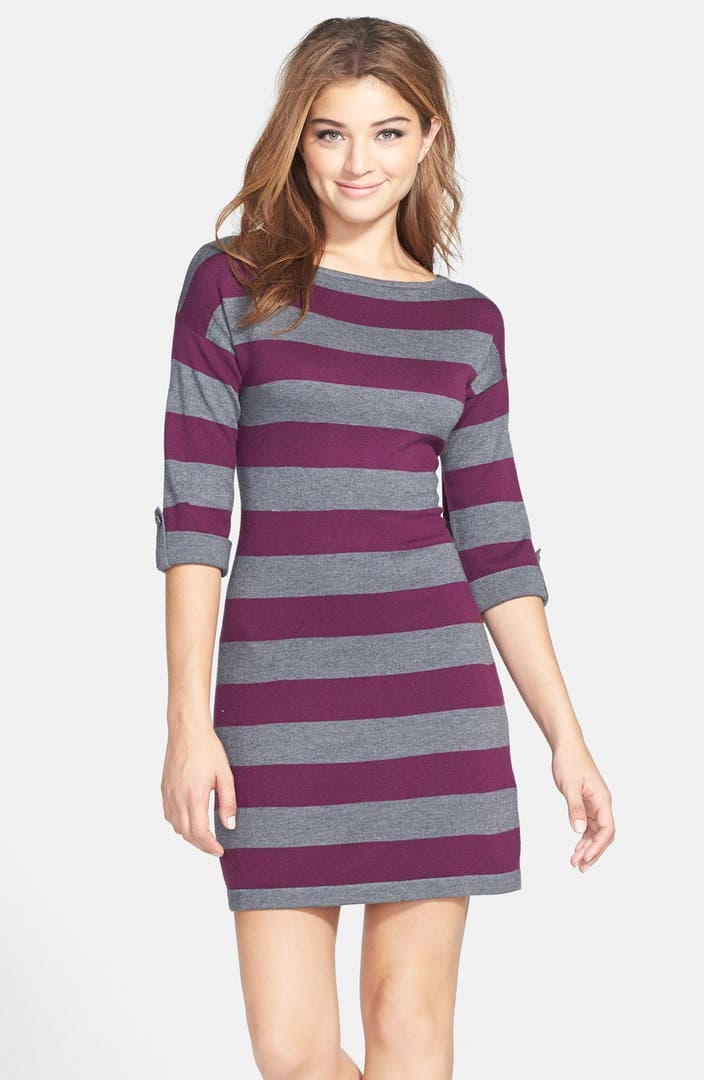 Tart 'Oxana' Stripe Boatneck Sweater Dress | Nordstrom