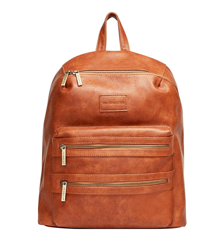 The Honest Company &#39;City&#39; Faux Leather Diaper Backpack | Nordstrom