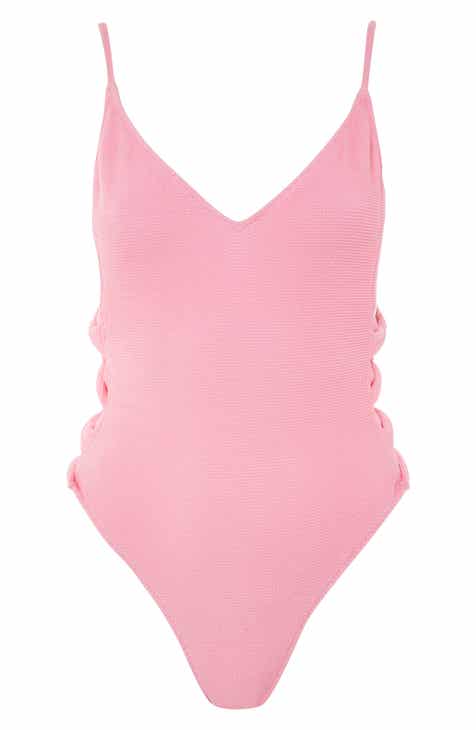Women's Pink One Piece Swimwear, Bikinis & Cover-Ups | Nordstrom