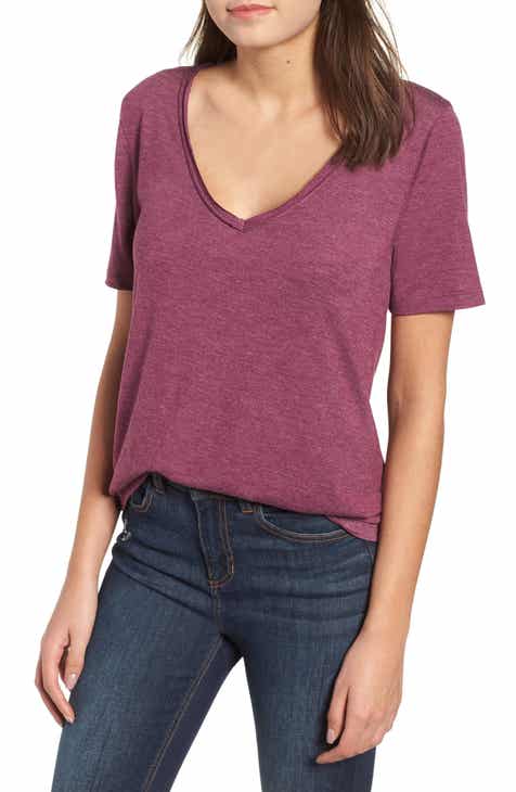 Women's Purple Tops, Blouses & Tees | Nordstrom
