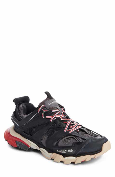 Balenciaga Pink Blue Grey Black Track Runners Sneakers