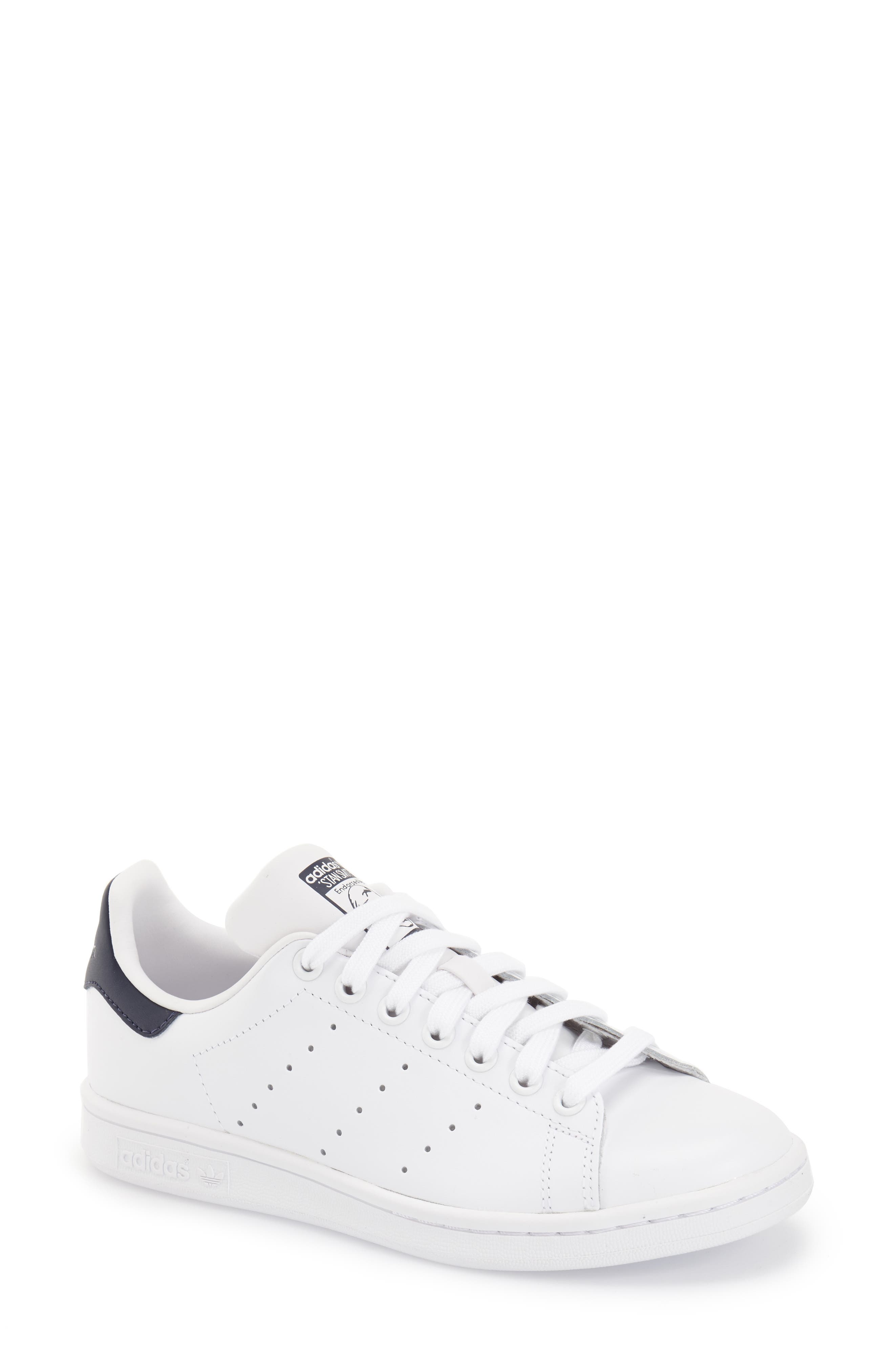 nordstrom white leather sneakers
