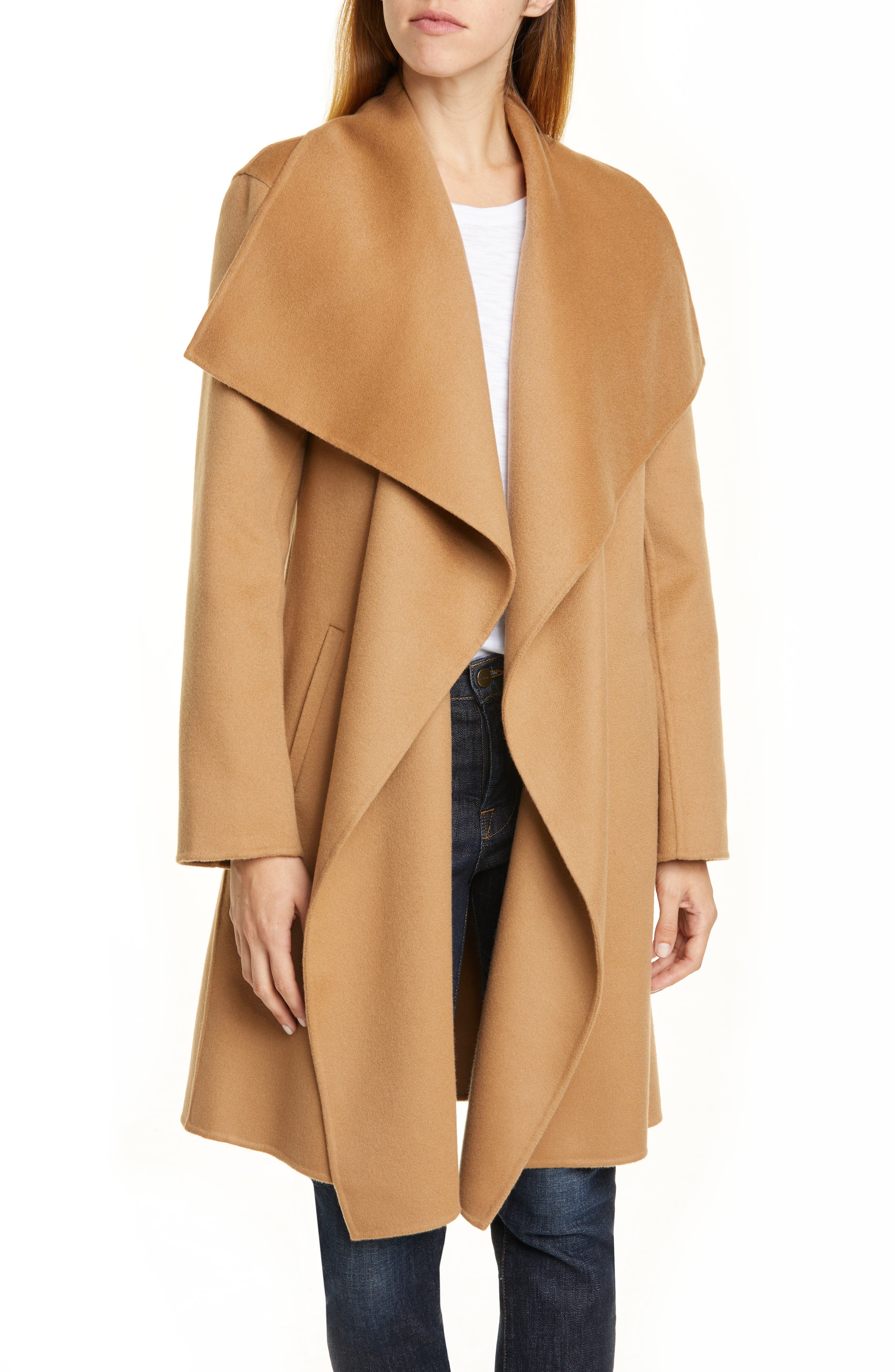 women's wool wrap coats