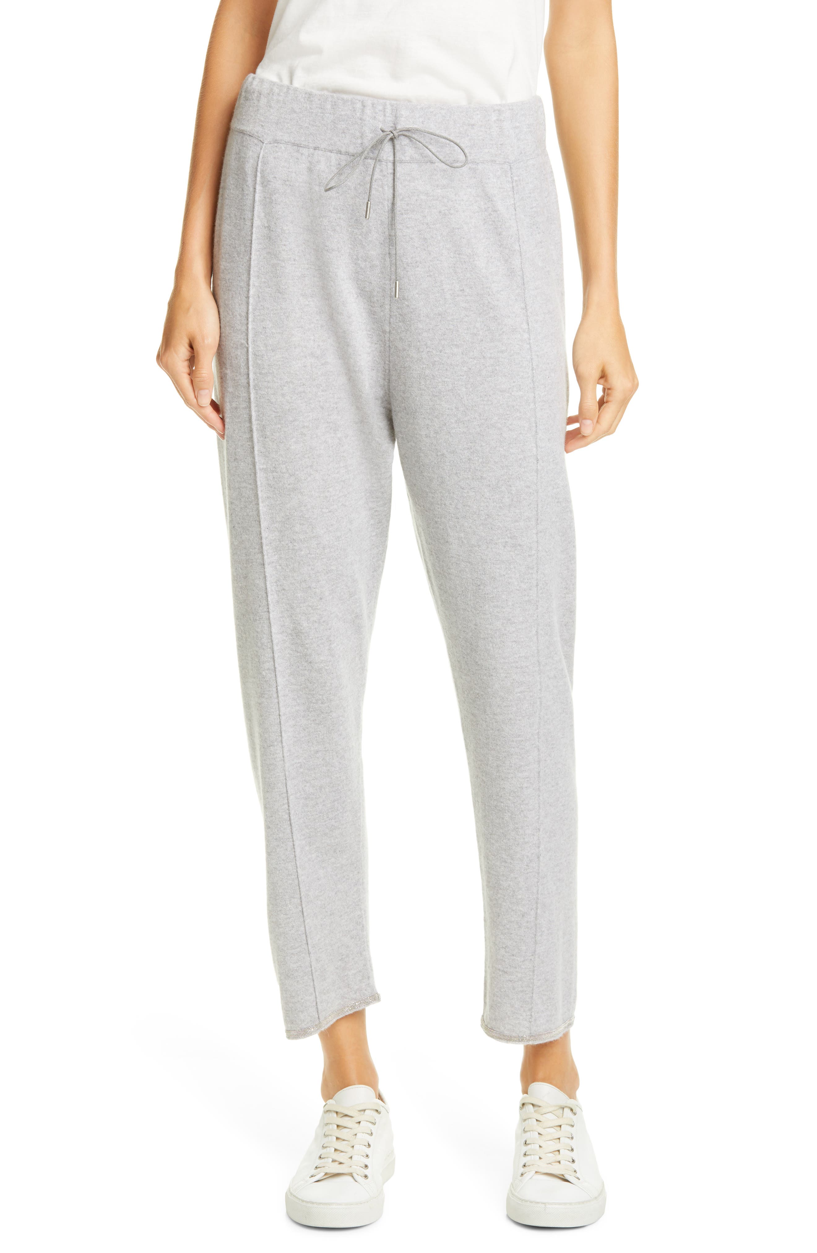 ladies cashmere joggers