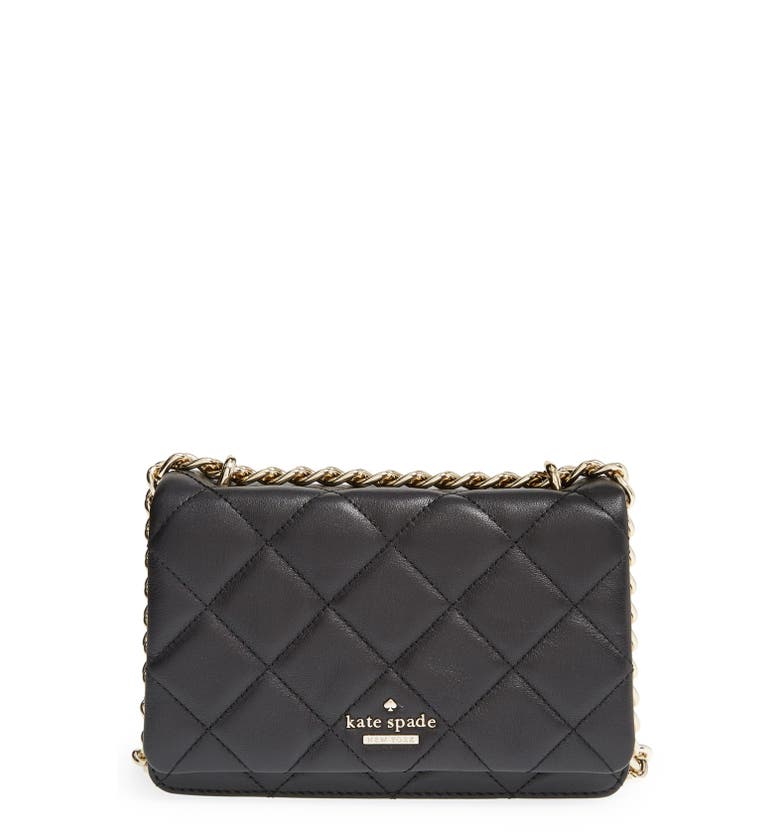kate spade new york &#39;emerson place - mini vivenna&#39; quilted leather crossbody bag | Nordstrom