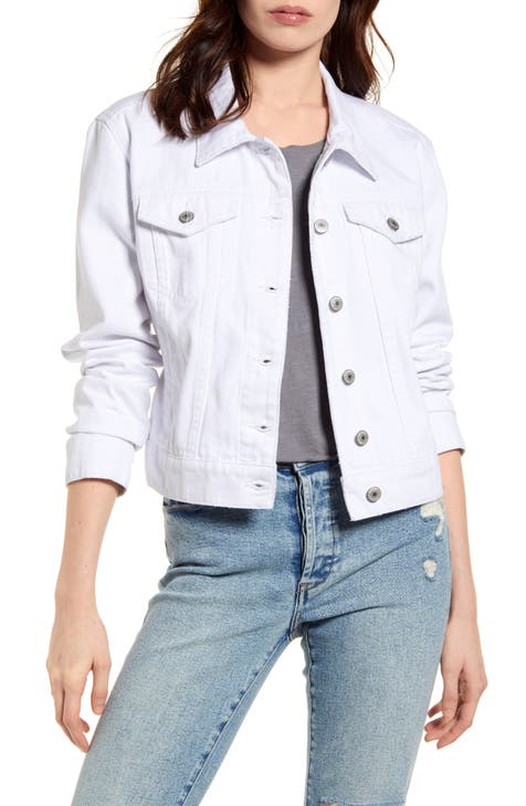 white jean jackets | Nordstrom