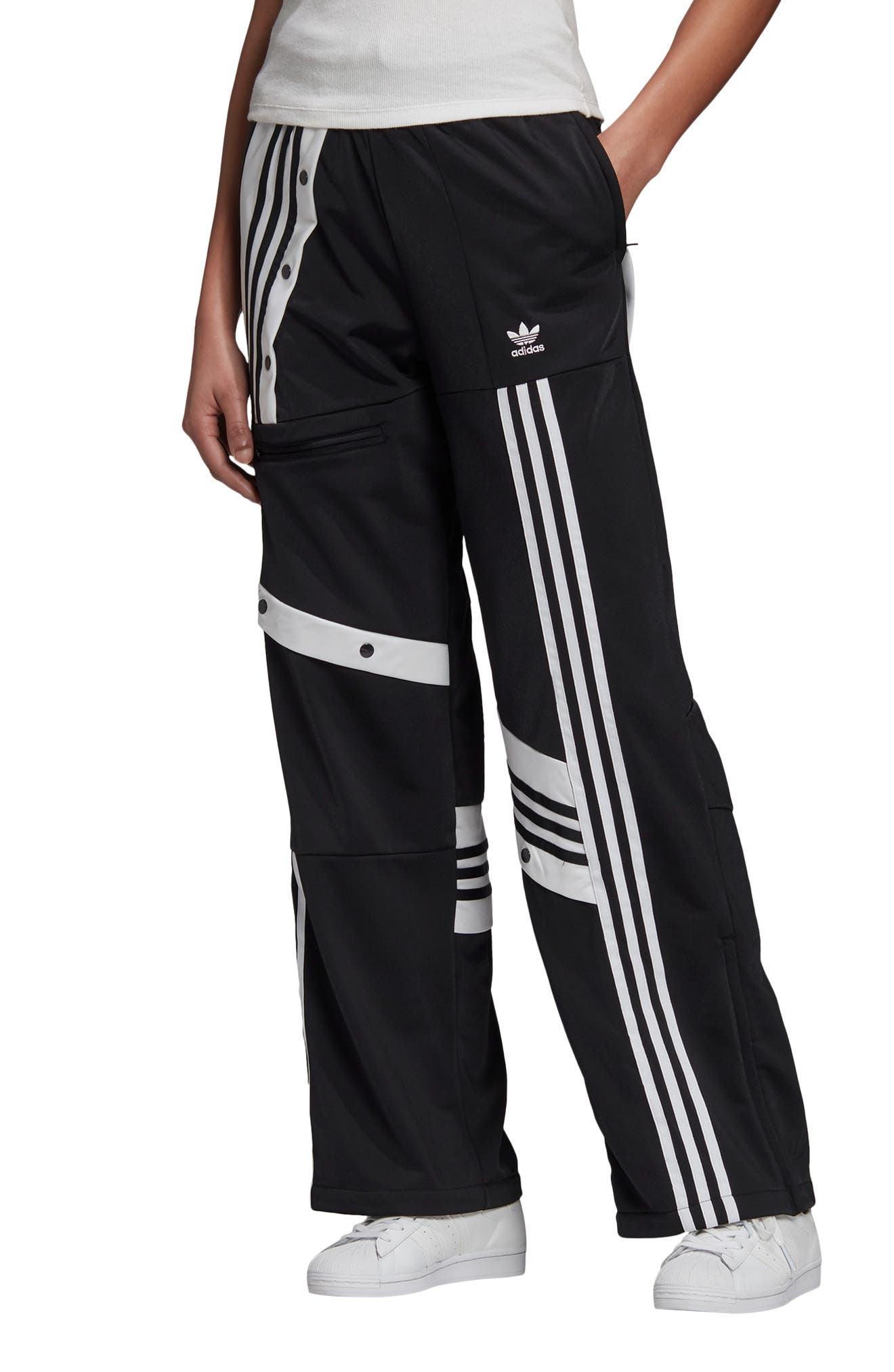 adidas bootcut track pants