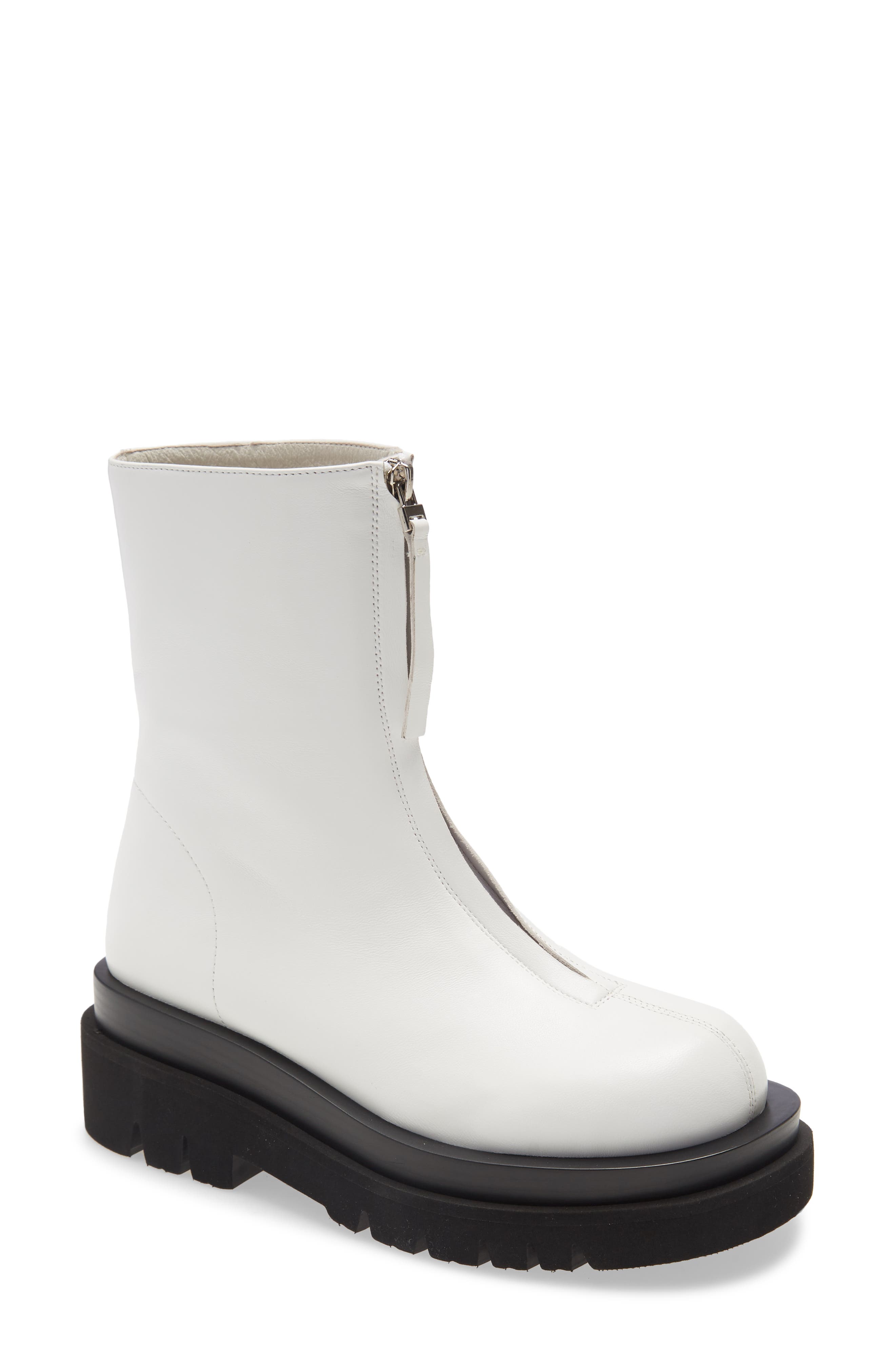 nordstrom white booties