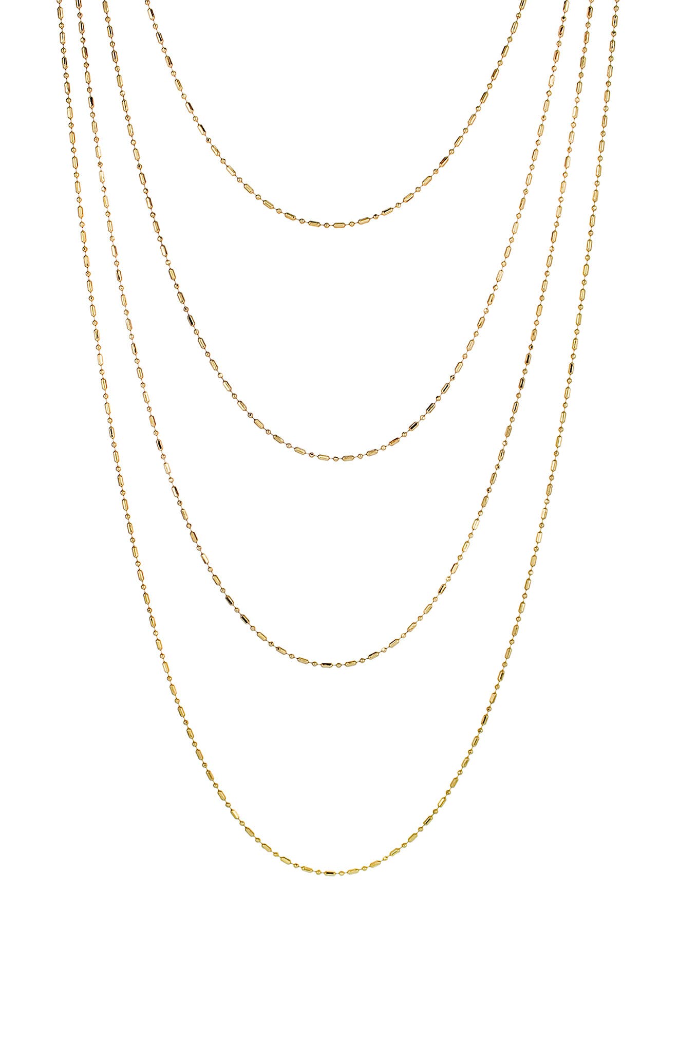 star pendant flow su multi-layer necklace gold necklace