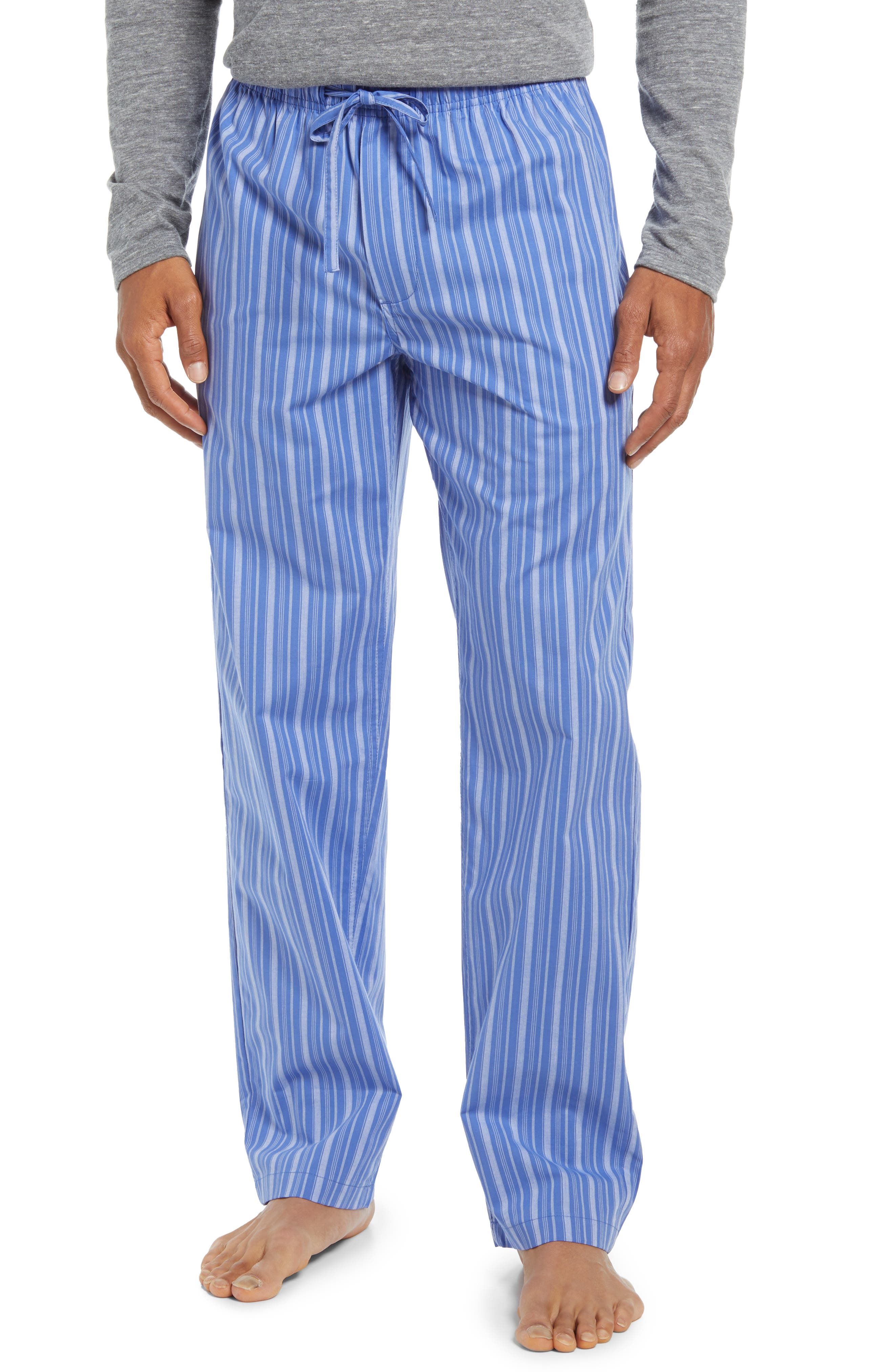 Homme Pyjama Bottoms Ex Boutique à revers vifs Lounge PJ Pantalon S-2XL Neuf #SGTCH 