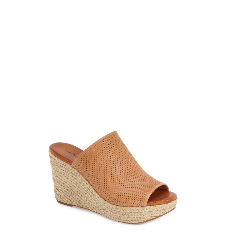 Lucky Brand 'Mackayla' Perforated Wedge (Women) | Nordstrom