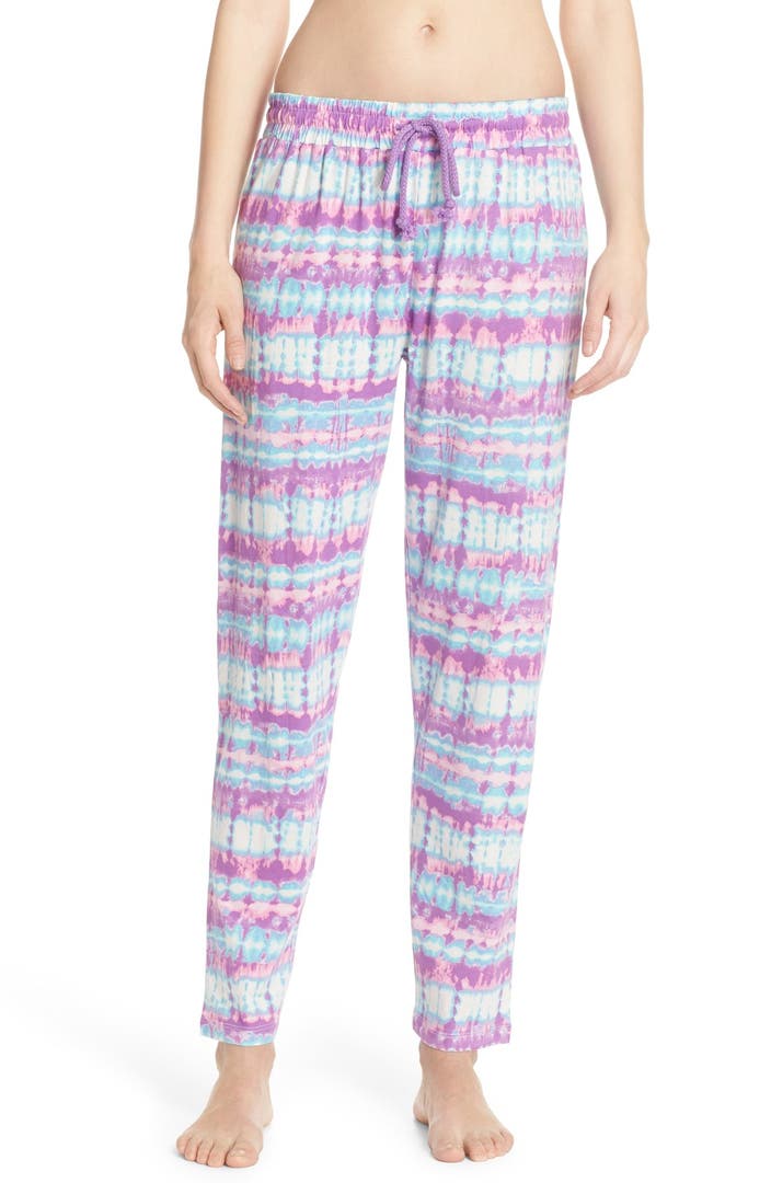 COZY ZOE Tie Dye Pajama Pants | Nordstrom