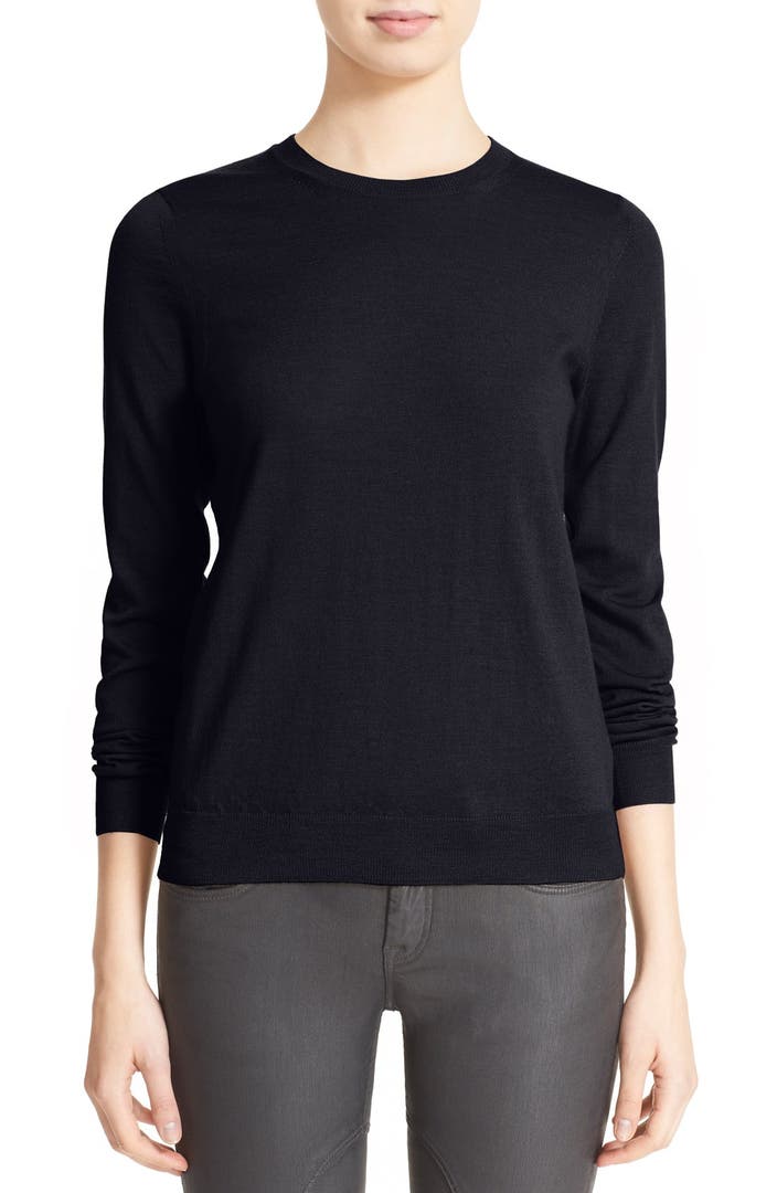 Burberry Brit Check Patch Merino Sweater | Nordstrom
