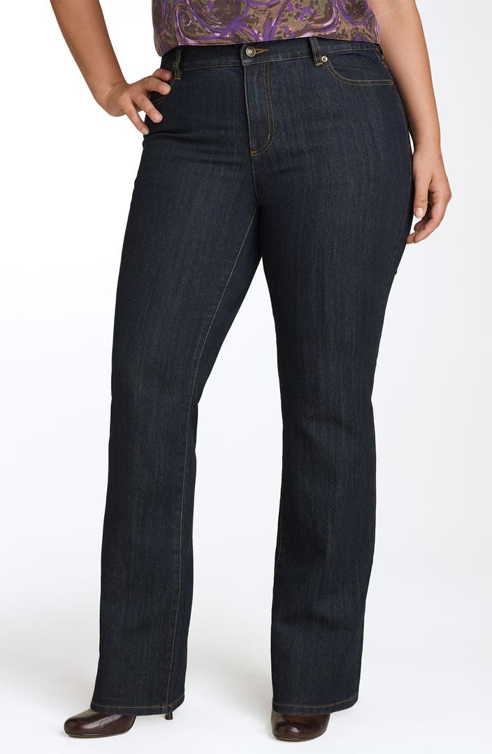 MICHAEL Michael Kors 'Sausalito' Bootcut Jeans (Plus Size) | Nordstrom