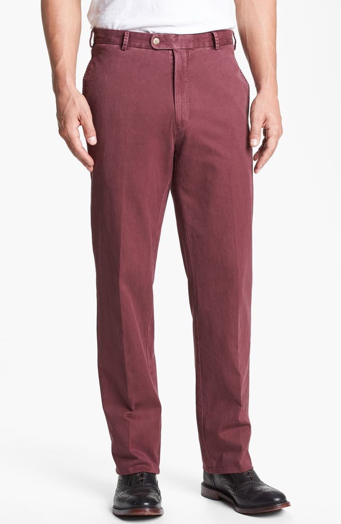 Peter Millar 'Raleigh' Washed Twill Pima Cotton Pants | Nordstrom
