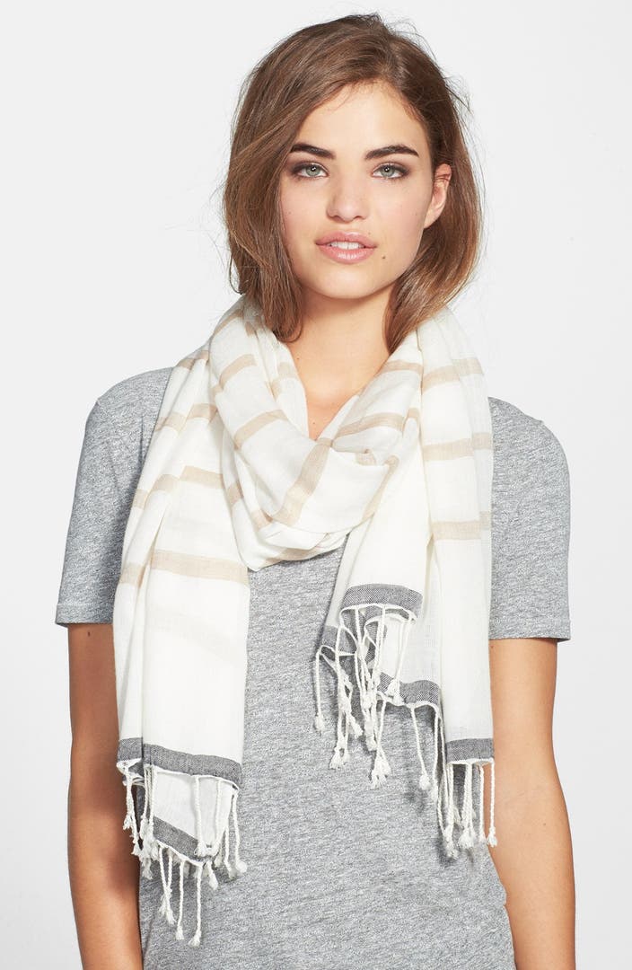 Vince Camuto Classic Stripe Wrap | Nordstrom