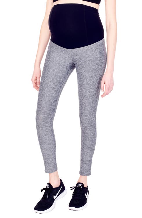 Ingrid & Isabel Women's Maternity Active Legging With Crossover Panel