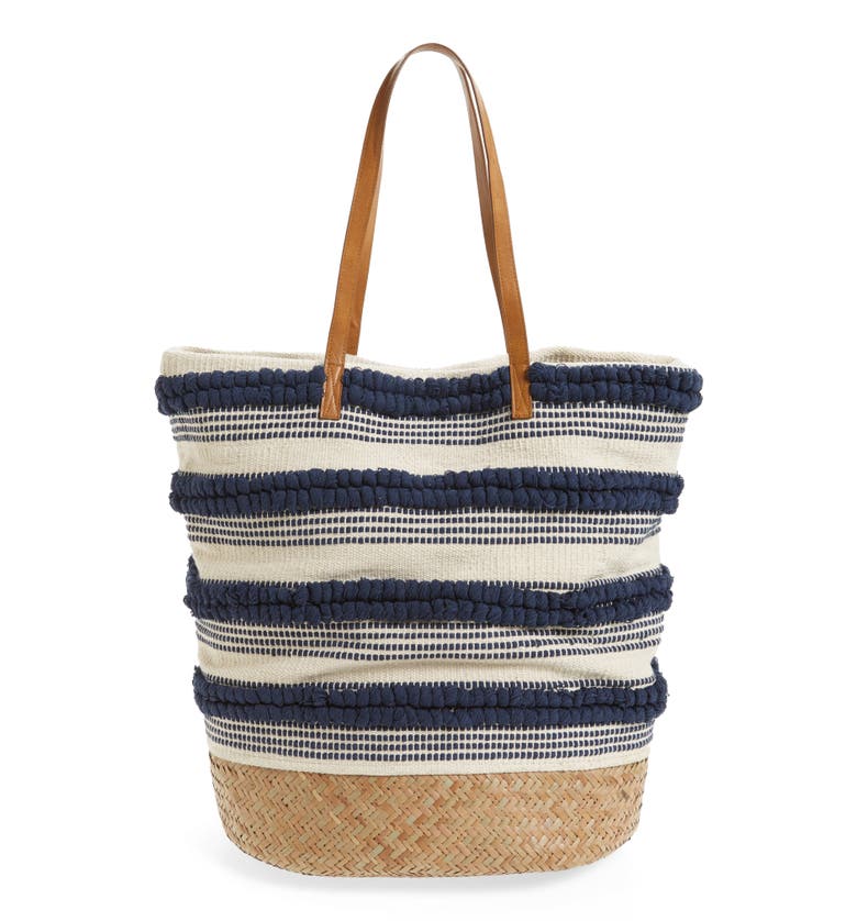 Sole Society Woven Bottom Tote | Nordstrom