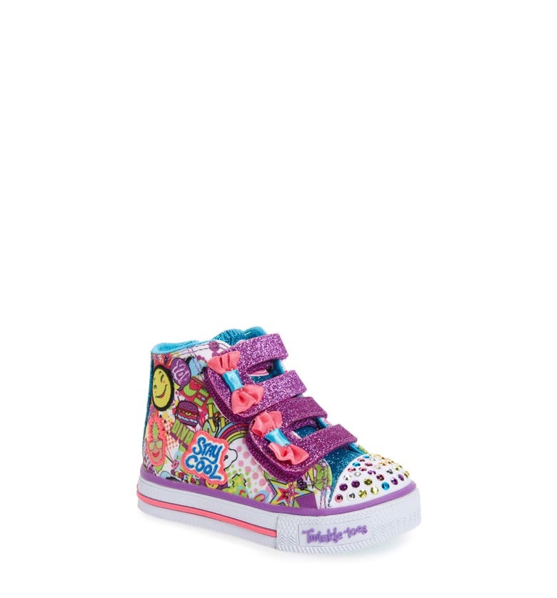 SKECHERS Twinkle Toes Shuffles Light-Up Sneaker (Walker & Toddler ...