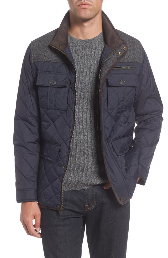 Vince Camuto Diamond Quilted Full Zip Jacket (Online Only) | Nordstrom