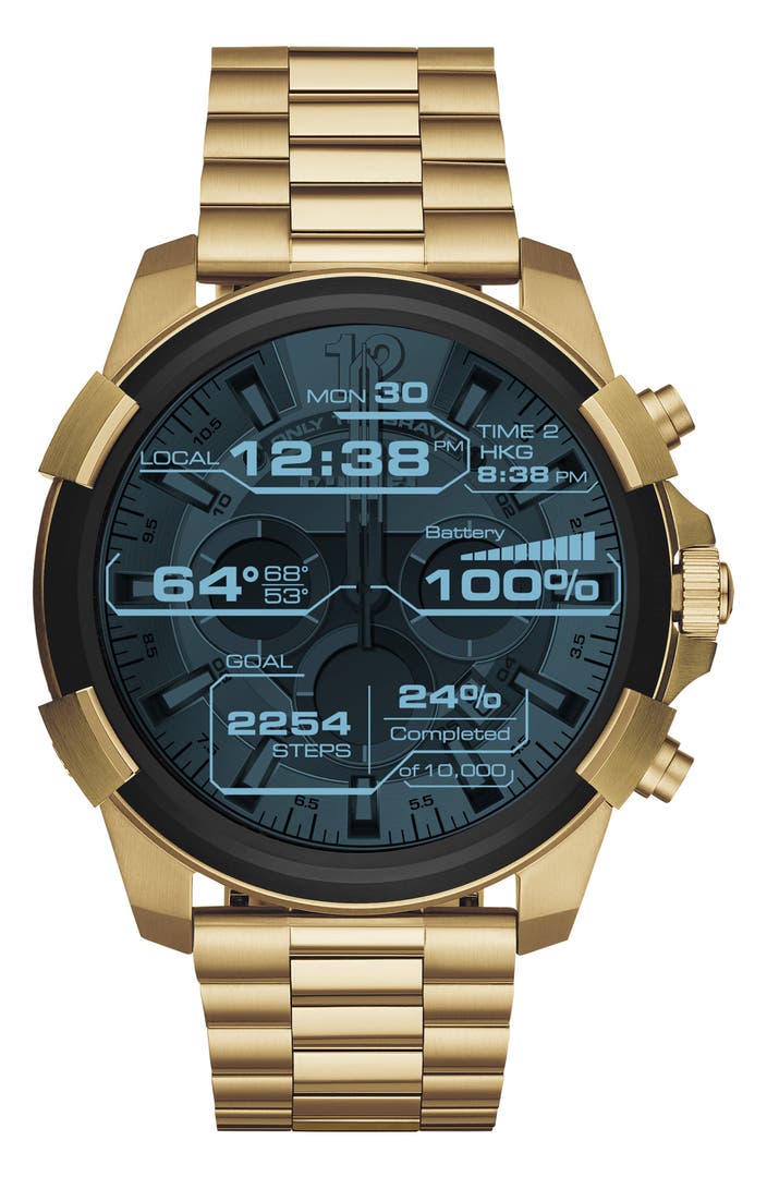 DIESEL® Full Guard Touchscreen Bracelet Smartwatch, 48mm x 54mm | Nordstrom