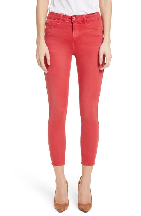 Main Image - L'AGENCE High Waist Skinny Ankle Jeans