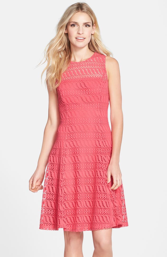 Maggy London Lace Fit & Flare Dress | Nordstrom