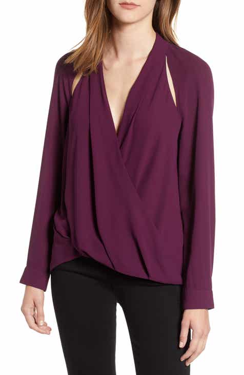 Women's Purple Tops, Blouses & Tees | Nordstrom