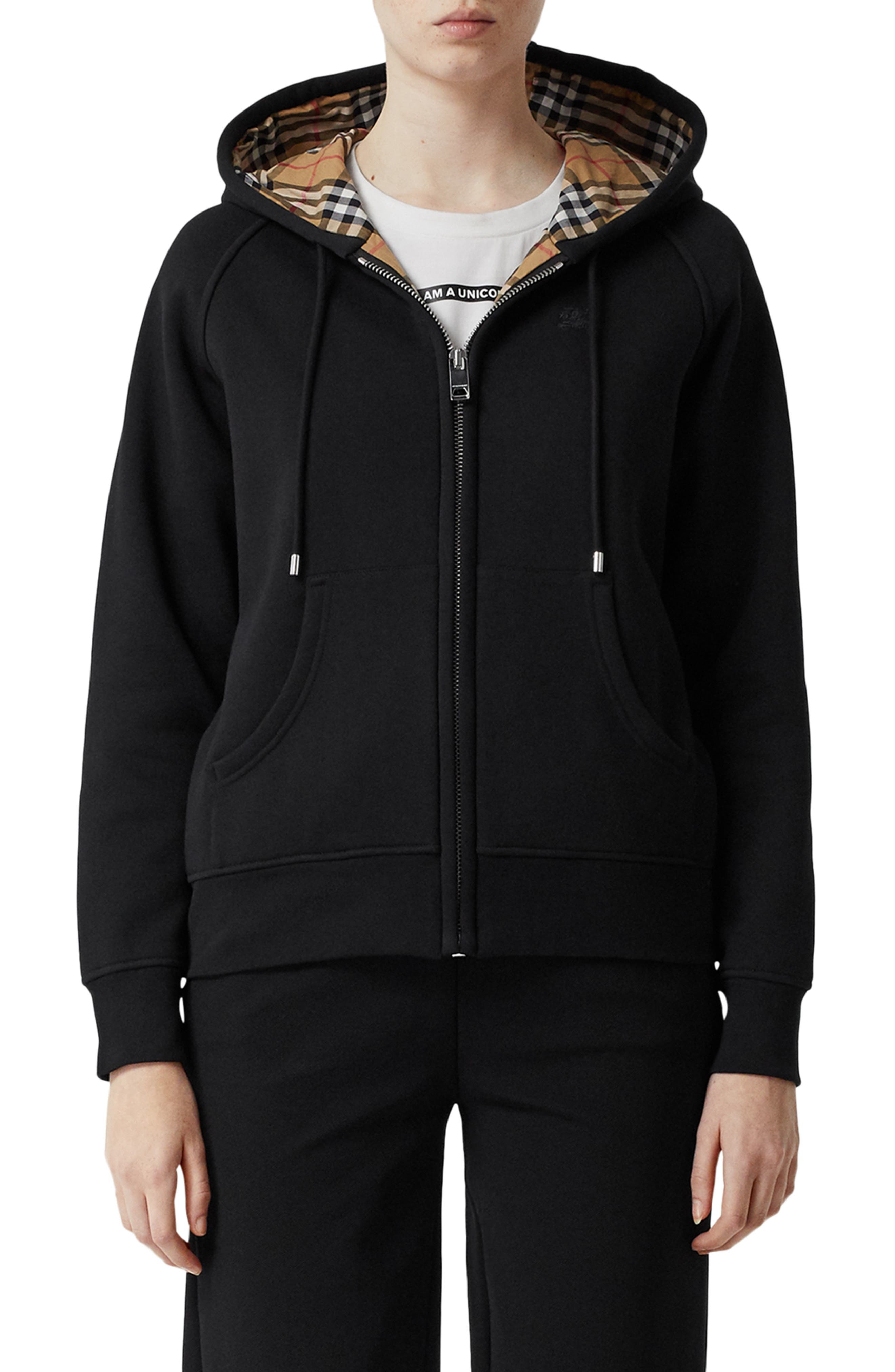 burberry hoodie womens sale