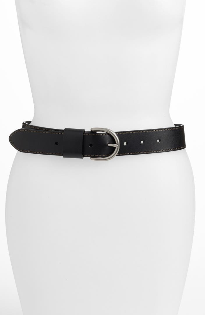 Fossil Circle Leather Belt | Nordstrom